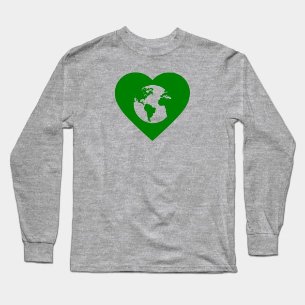 Love Your Planet Long Sleeve T-Shirt by OrangeCup